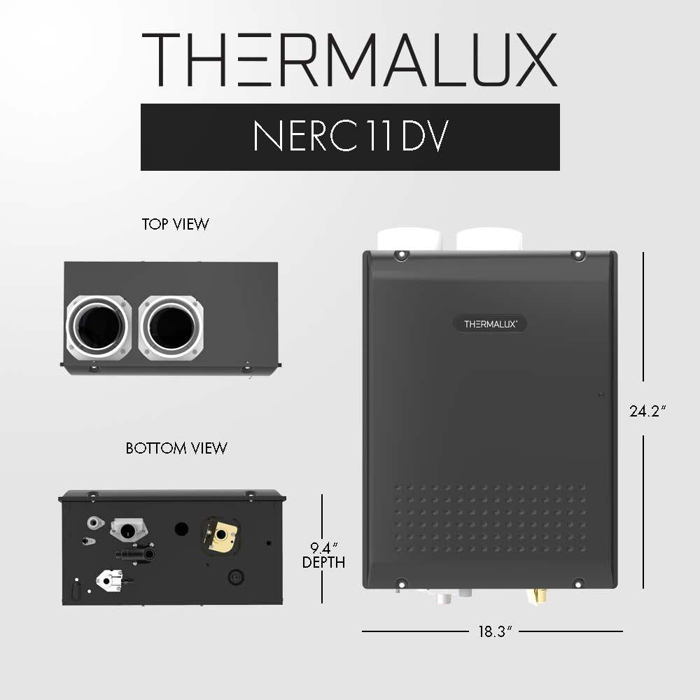 Thermalux GQC3257WX-FF-ETUS-LP Liquid Propane Tankless Water Heater