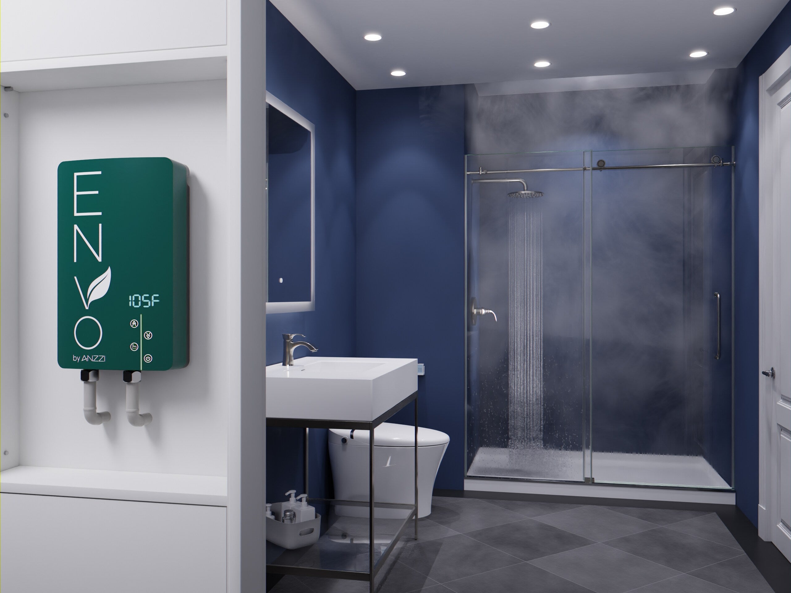 ANZZI WH-AZ146-M2 Electric Tankless Water Heater