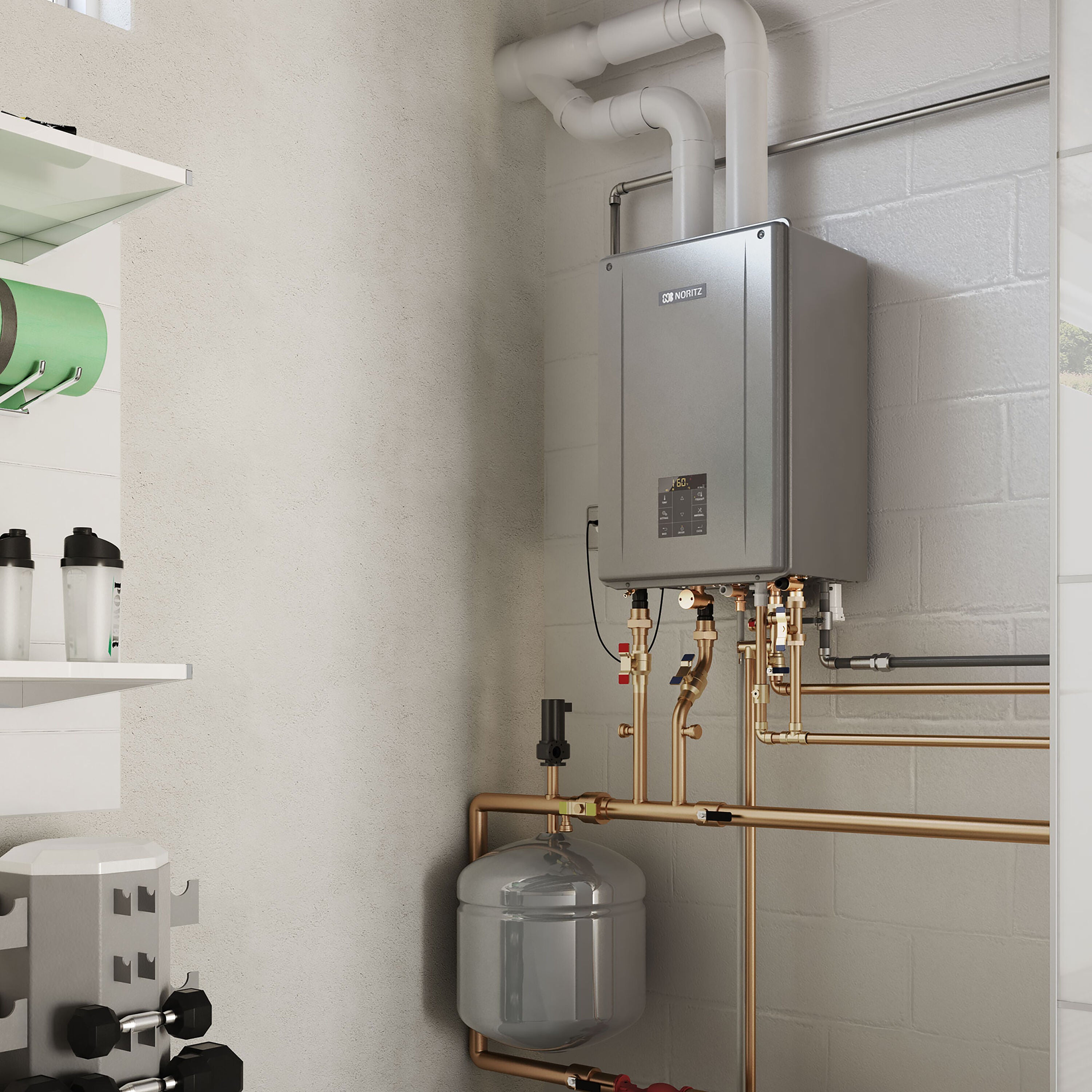 Noritz GHQ-C3201WX-FF US NG Natural Gas Tankless Water Heater
