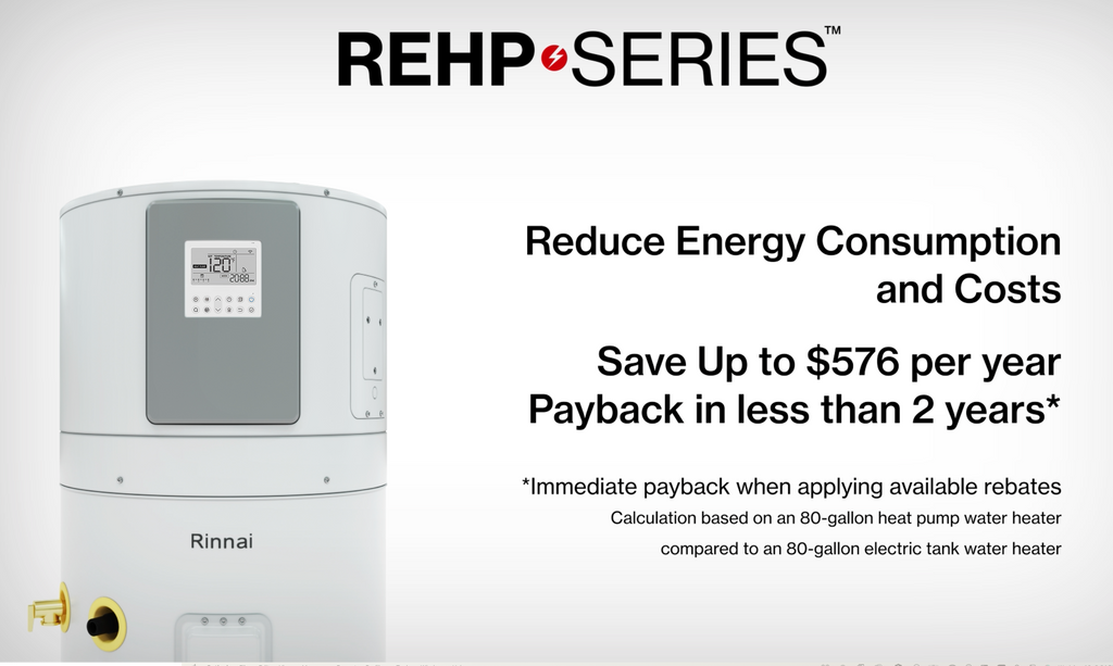 Rinnai REHP50 Electric Hybrid Water Heater