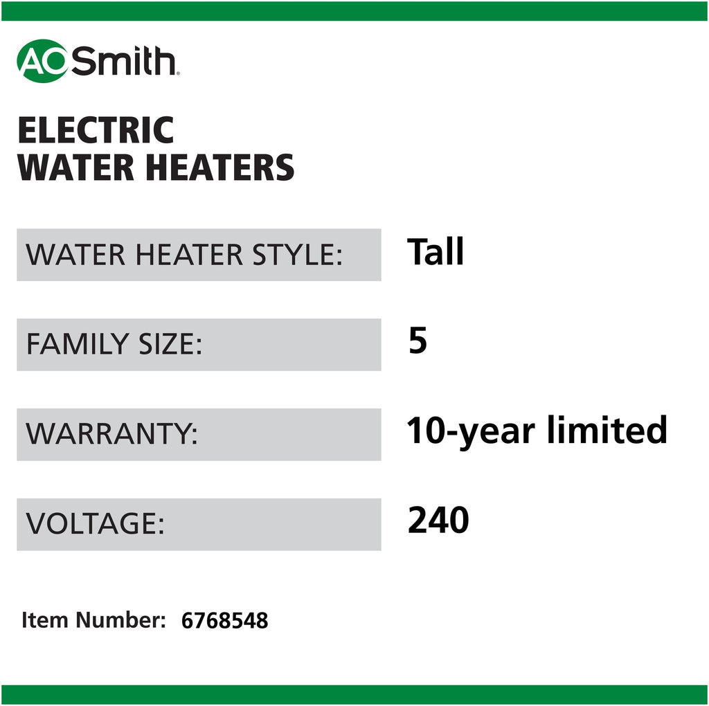A.O. Smith Signature 900 HPSN10-80H45DV Electric Hybrid Water Heater