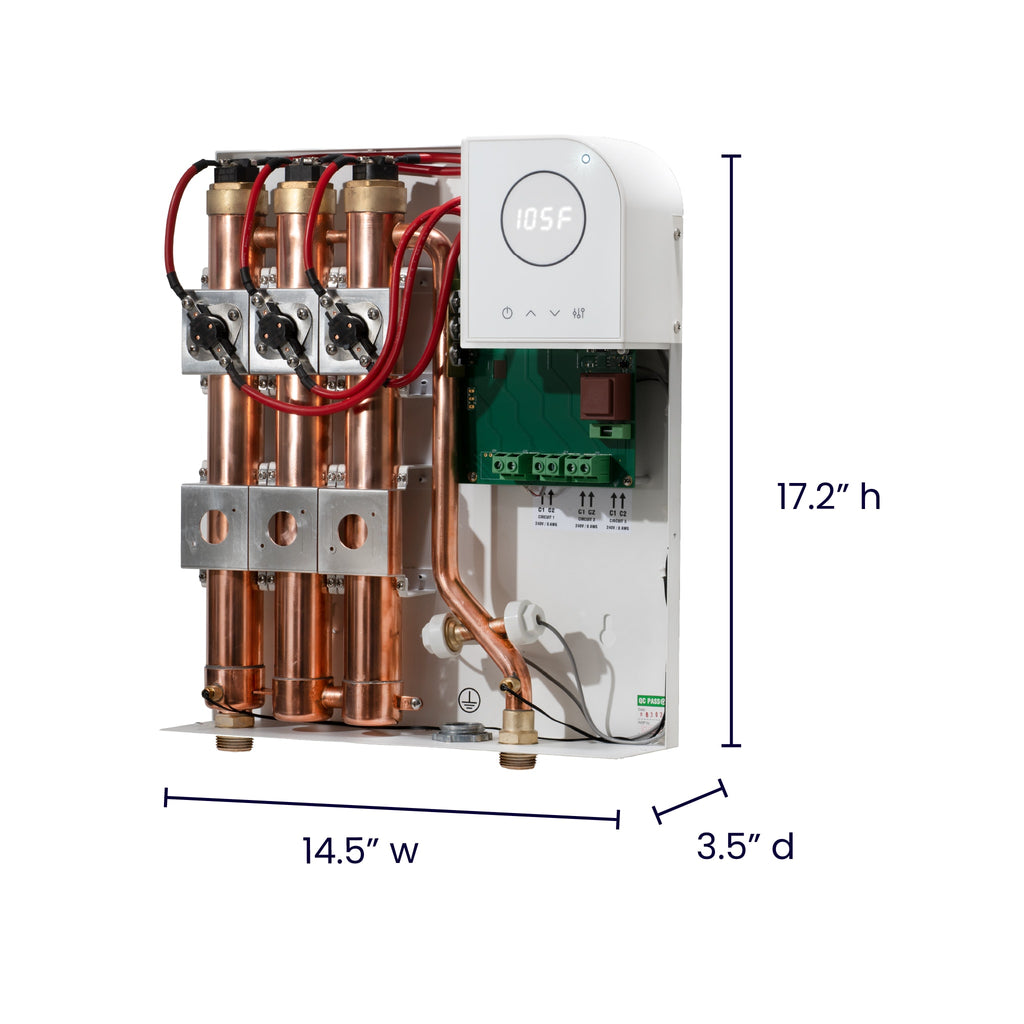 Optimal Plus+ OPTI27+ Indoor Electric Tankless Water Heater 17 L/min