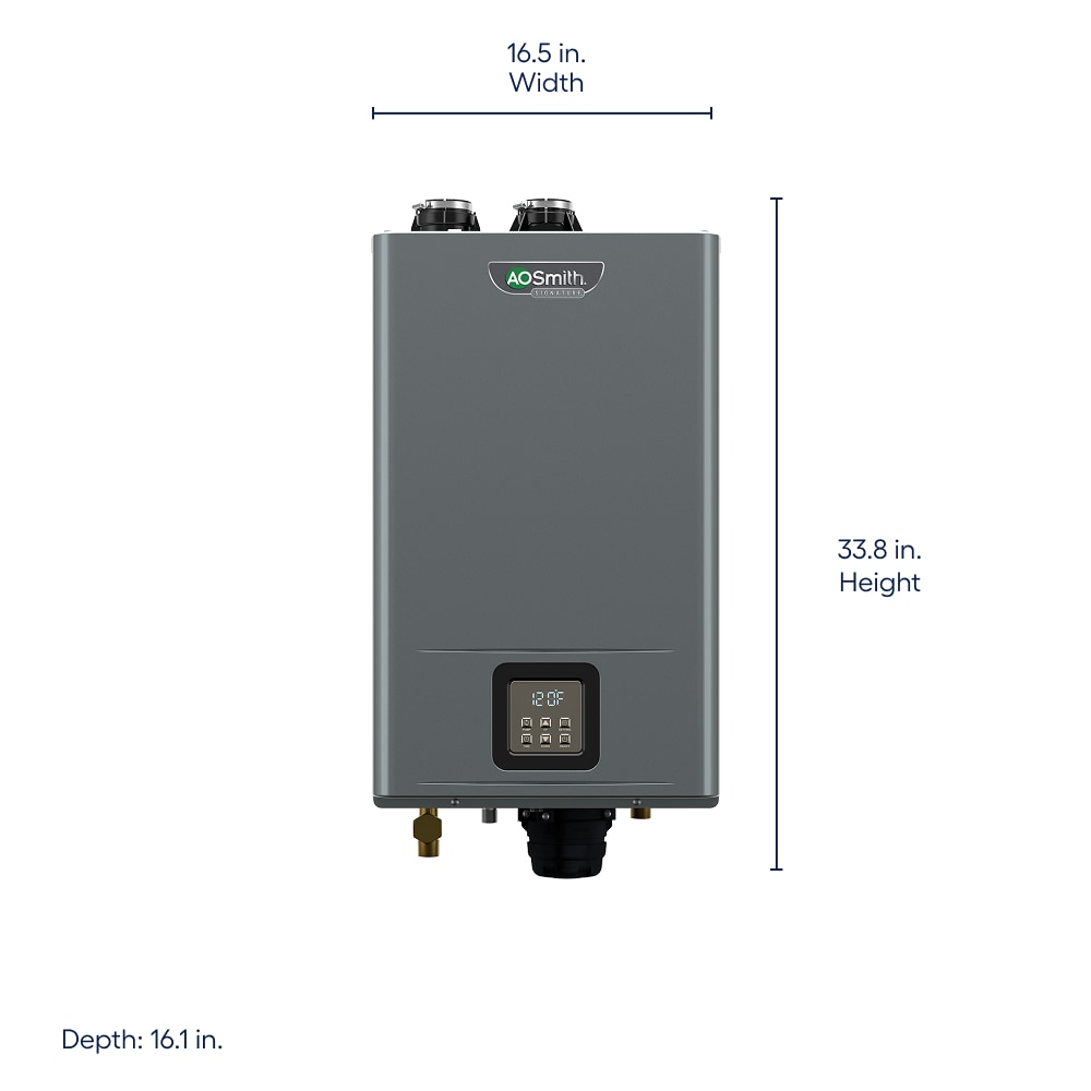 A.O. Smith Signature Series Condensing Tankless Water Heater 40.1 L/min