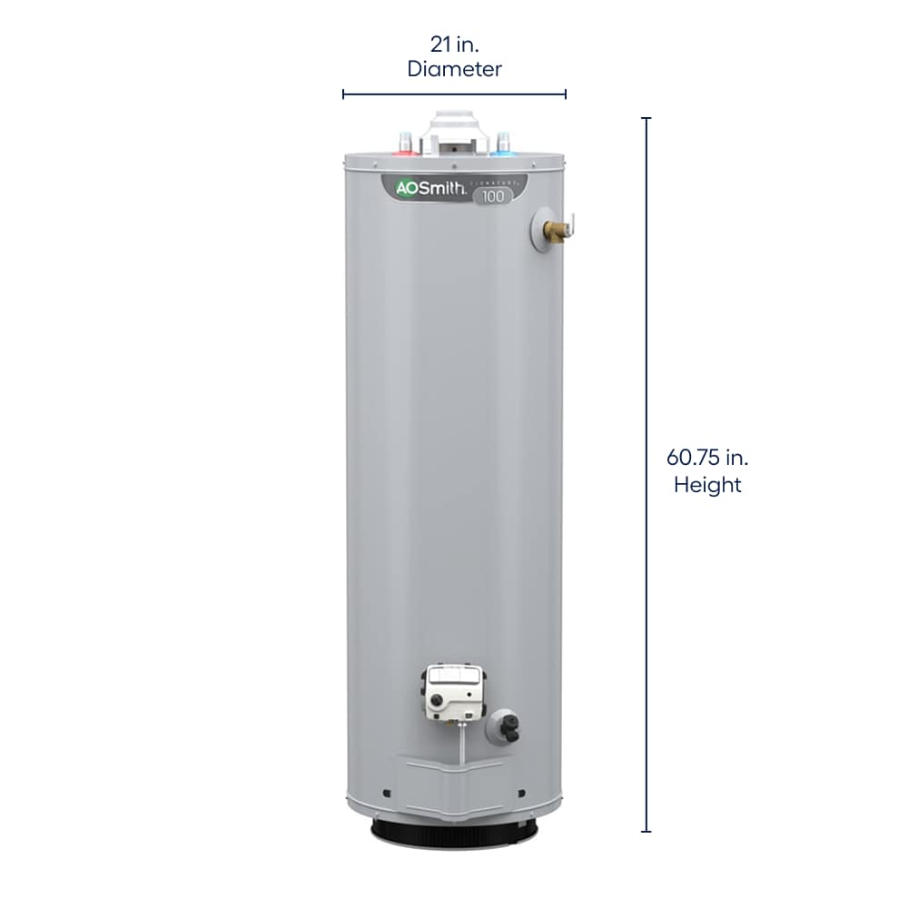 A.O. Smith Signature 100 G6N-T5040NVR Natural Gas Water Heater