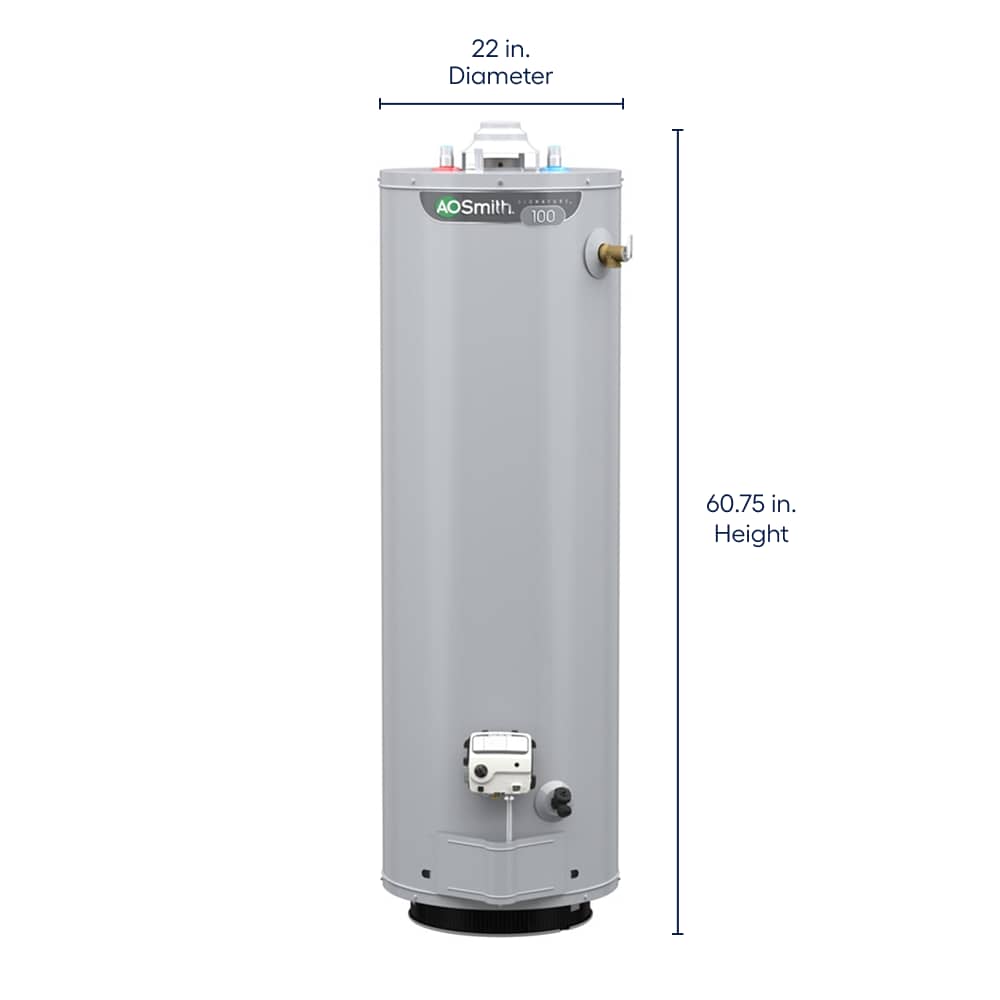 A.O. Smith Signature 100 G12-T5040NVR Gas Water Heater