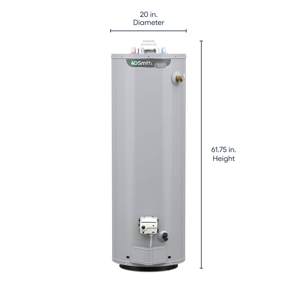 A.O. Smith Signature 100 G9-T4040NVR Natural Gas Water Heater