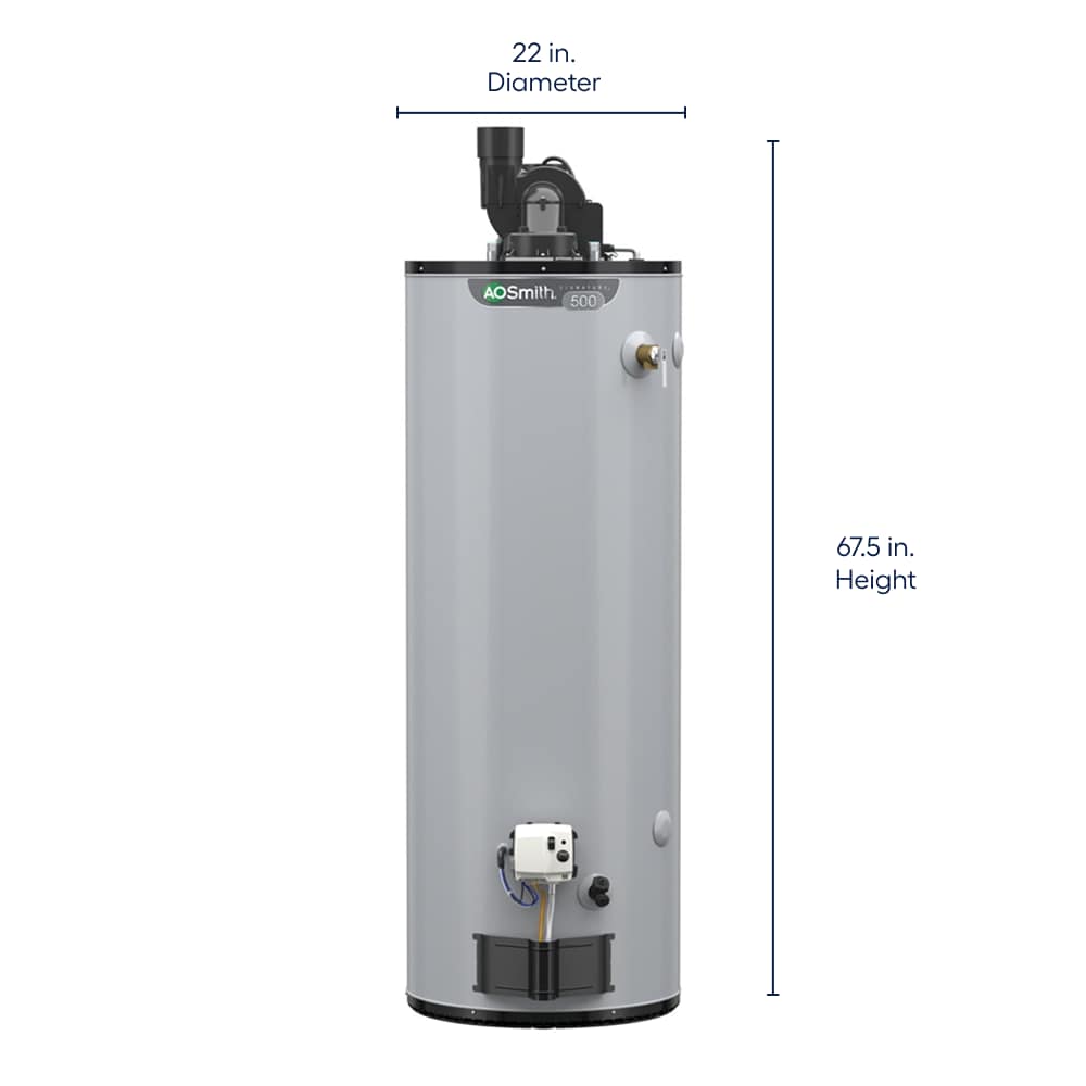 A.O. Smith G6-PDT5045NV Natural Gas Water Heater