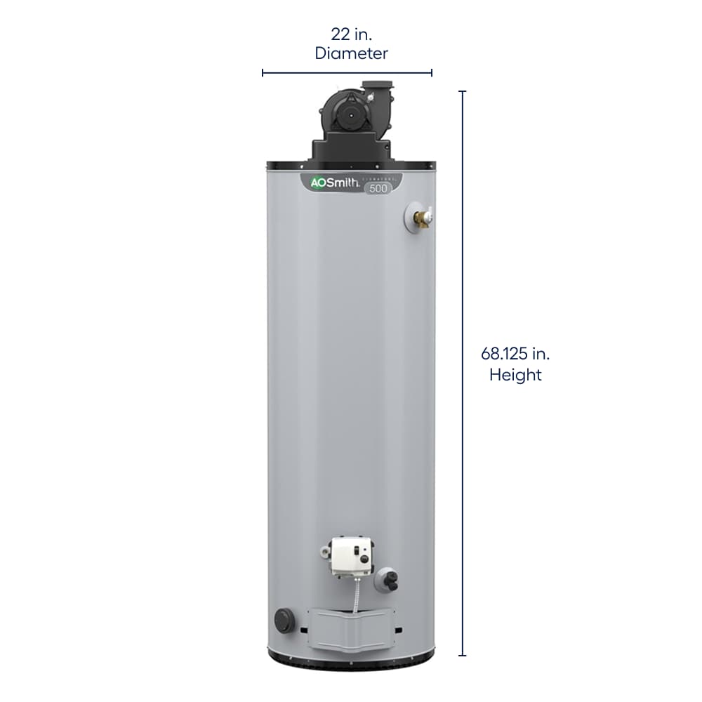 A.O. Smith Signature 500 G6-PVT5050NV Natural Gas Water Heater