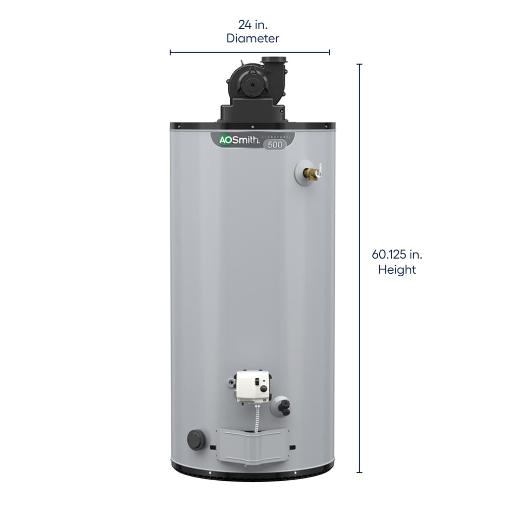 A.O. Smith G6-PVS5040NV Natural Gas Water Heater