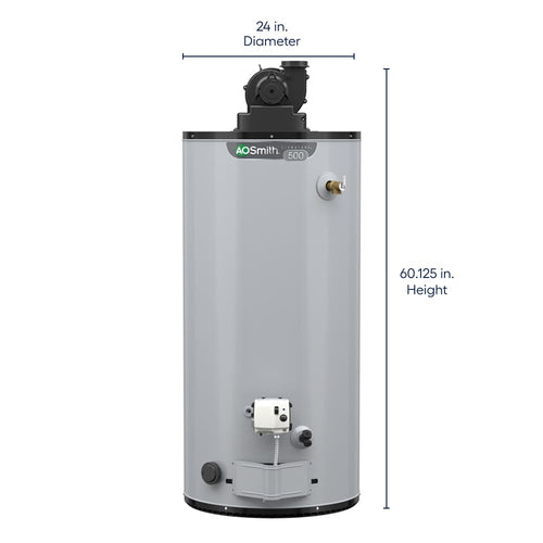A.O. Smith G6-PVS5040NV Natural Gas Water Heater