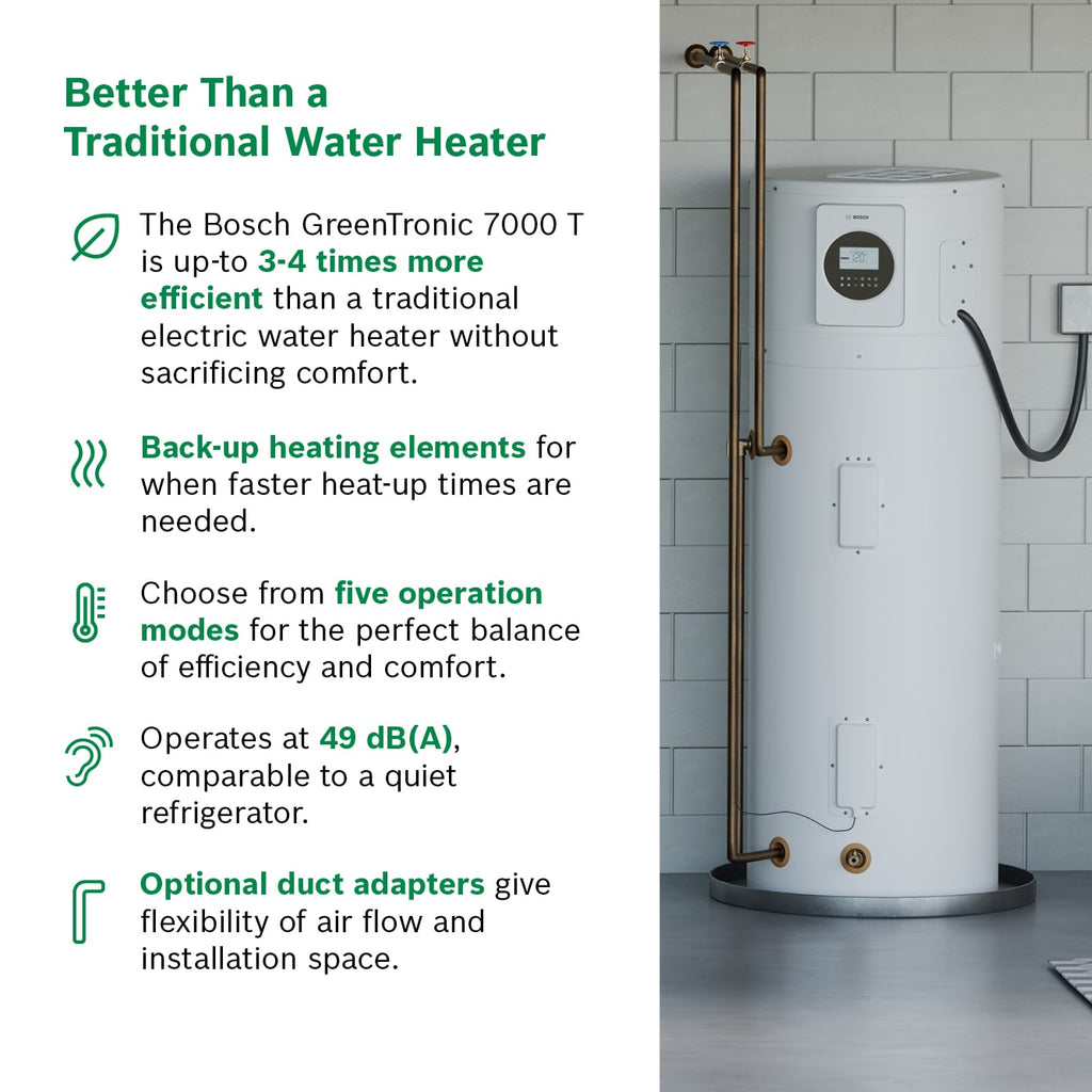 Bosch Greentronic 7738007484 Electric Hybrid Water Heater 246 L