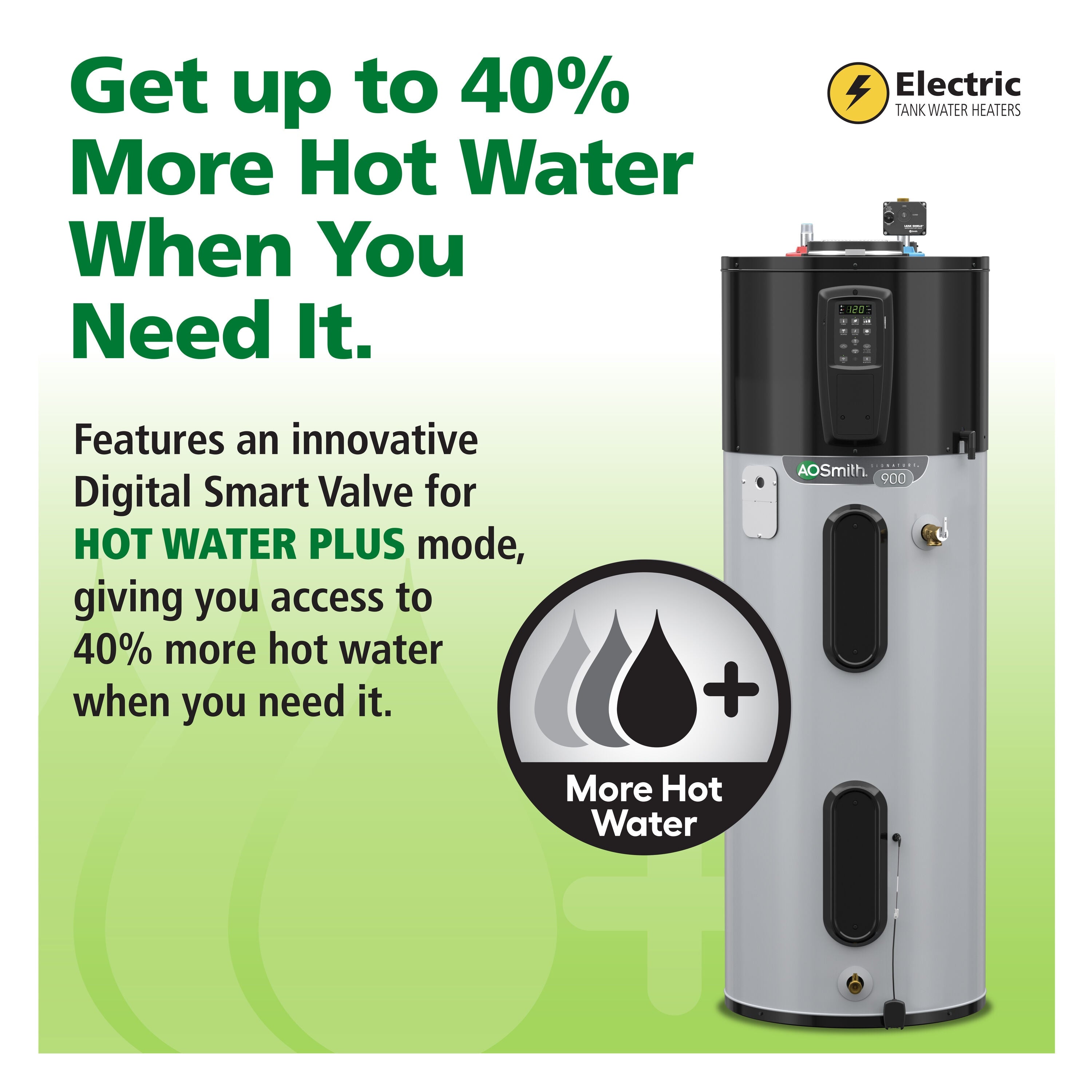 A.O. Smith Signature 900 HPA10-66H45DV Electric Hybrid Water Heater